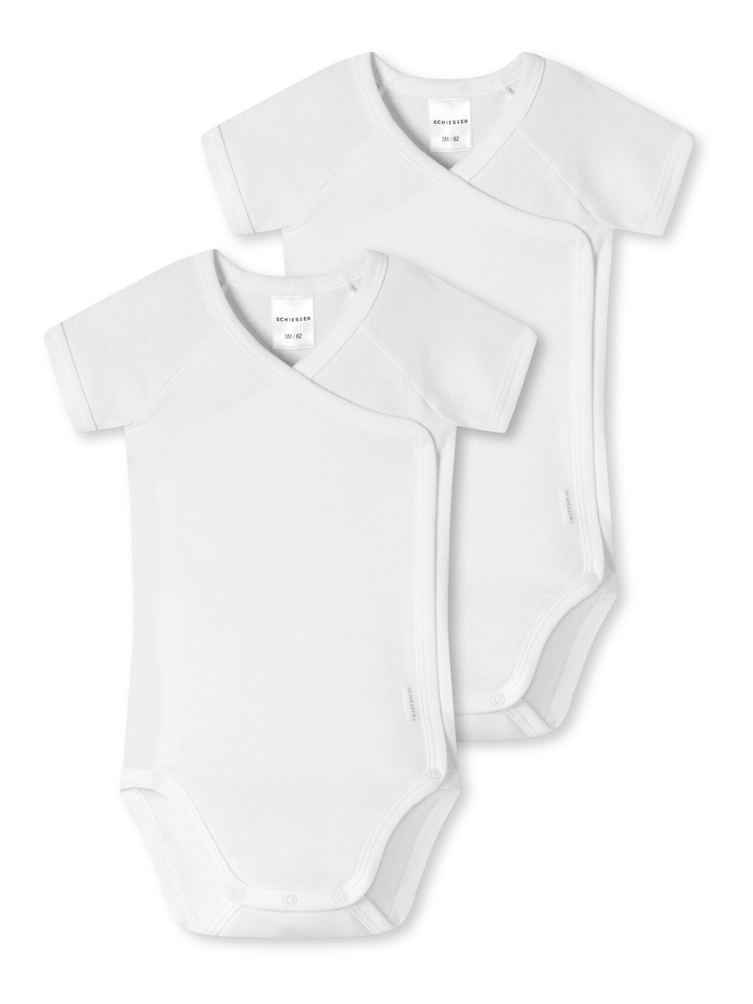 Schiesser Unisex Body Original Classics Kurzarm 2er Pack