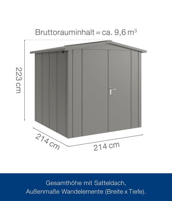 Hörmann Metallgerätehaus Juno JSD5 L-Sk