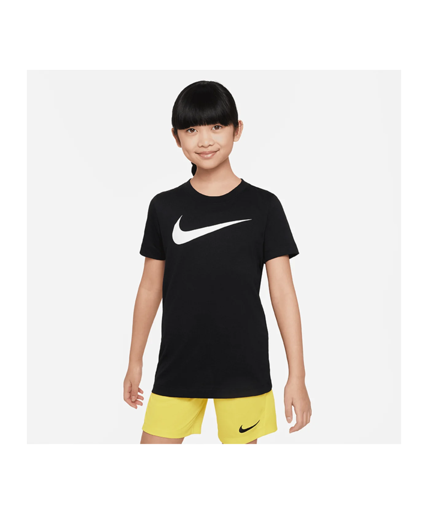 Nike Park 20 Swoosh T-Shirt Kids Schwarz F010