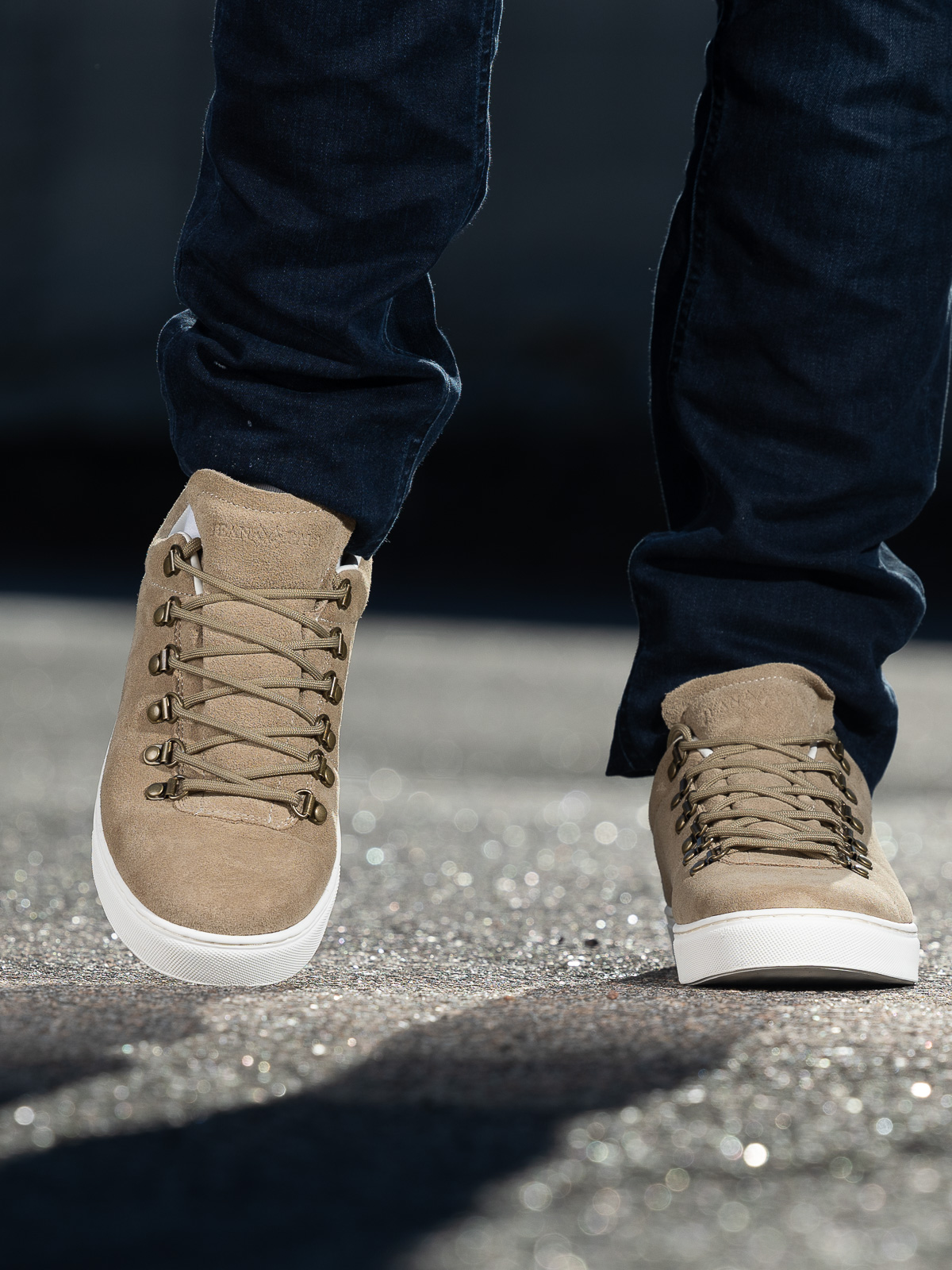 Jean Paul - Sancerre Suede Taupe - Trapes Sko