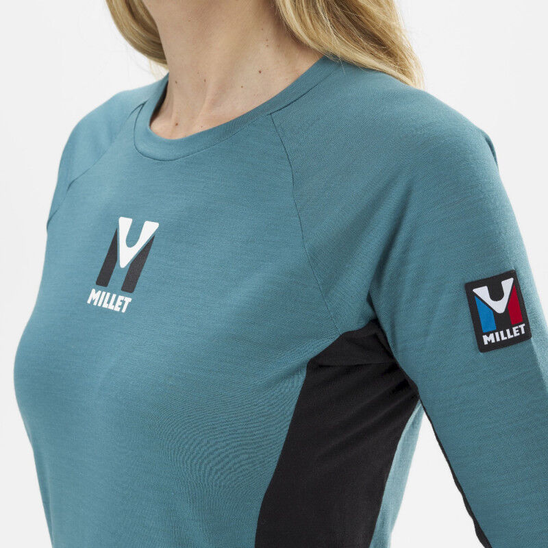 Trilogy Wool TS LS - Maillot thermique laine mérinos femme