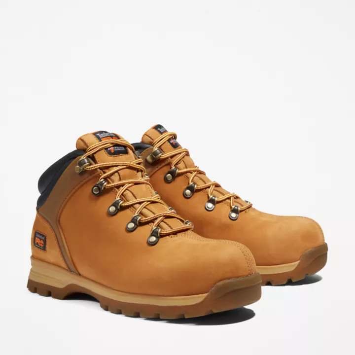 Bottine de travail à embout de sécurité Splitrock XT Timberland PRO pour homme en jaune