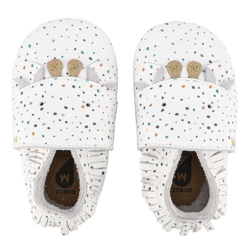 Bobux Bobux chaussons Freckles la girafe