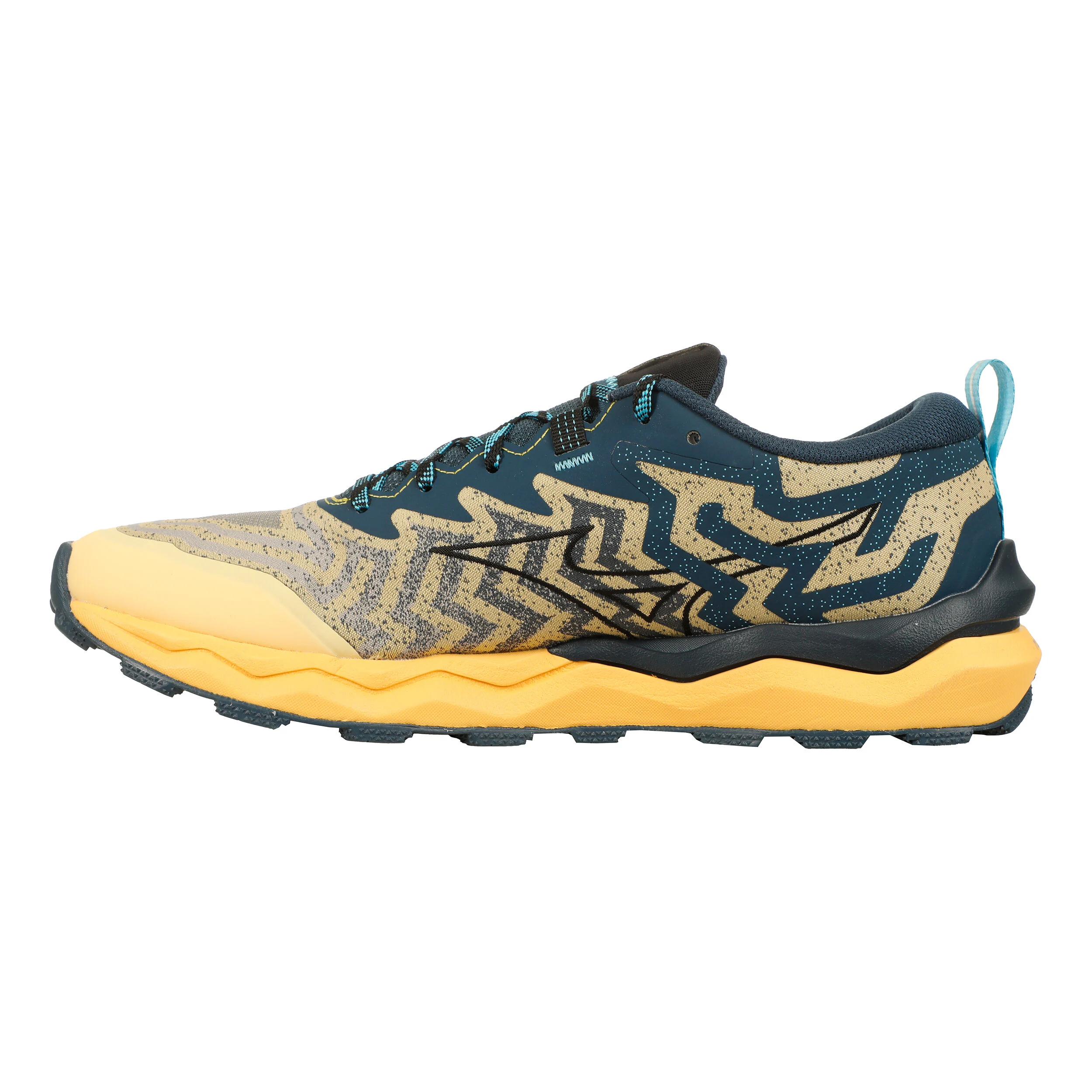 Mizuno Wave Daichi 8 Chaussure Trail Hommes - Jaune , Noir