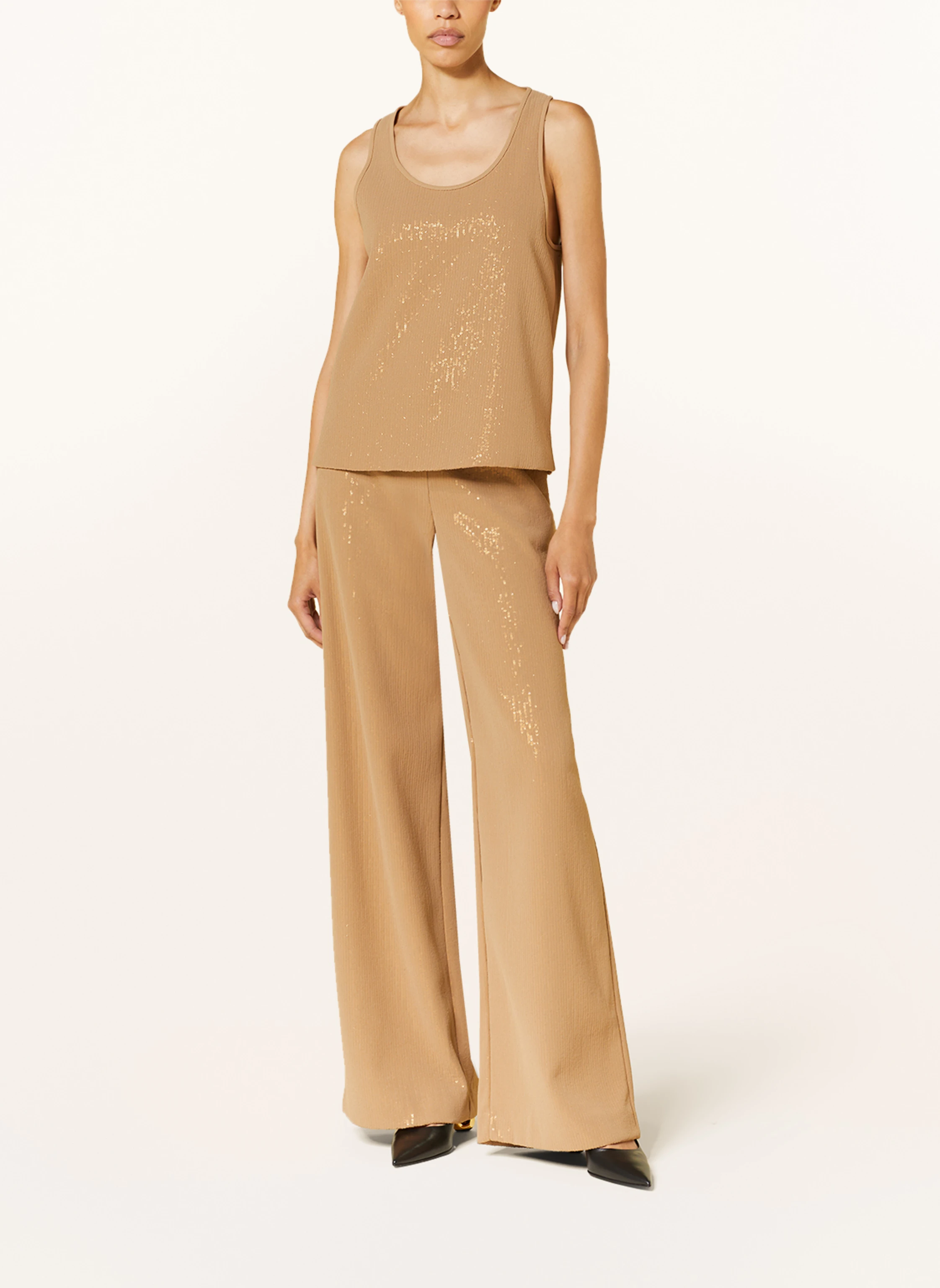 Max Mara Top PISTOIA mit Pailletten