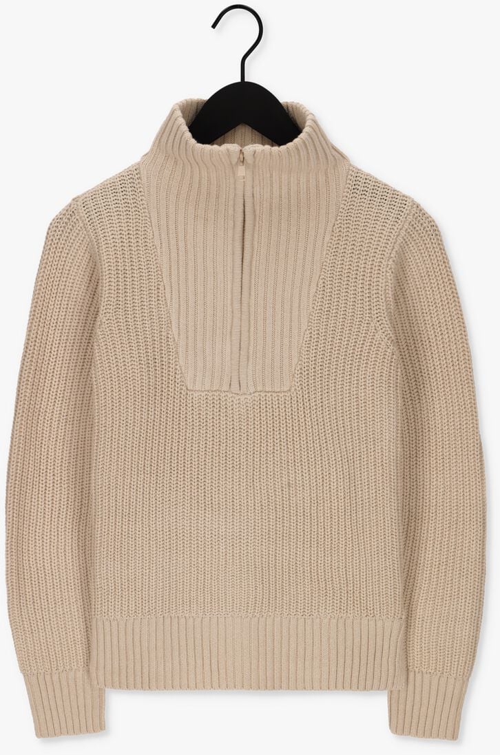 CC HEART zand cc heart trui avery zip knit sweater