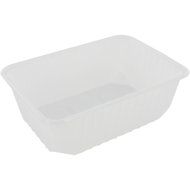Bak, PP, 1000ml, kilobak, 186x133x63mm, wit