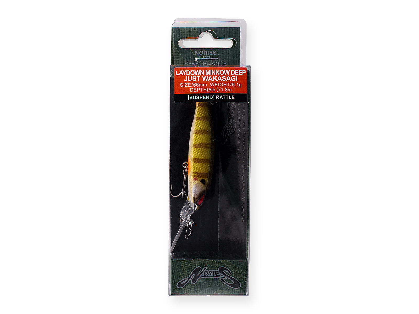 Laydown Minnow Deep Just Wakasagi (Nories)