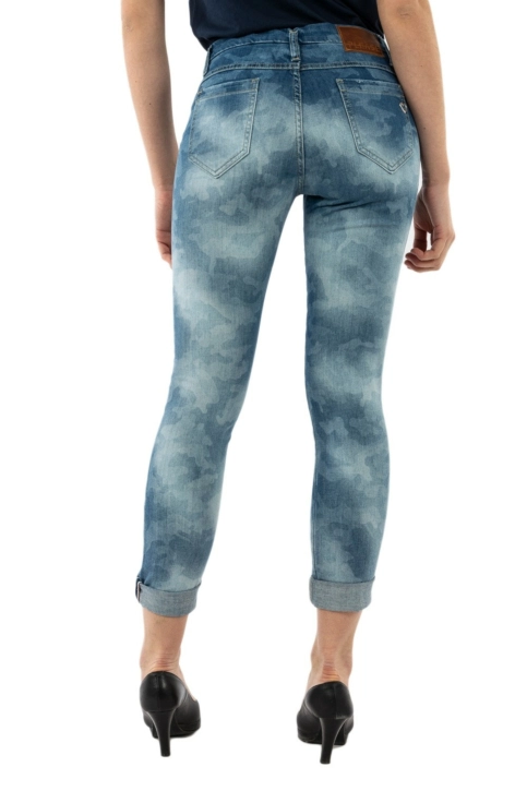pantalons please p57e 1670 blue denim