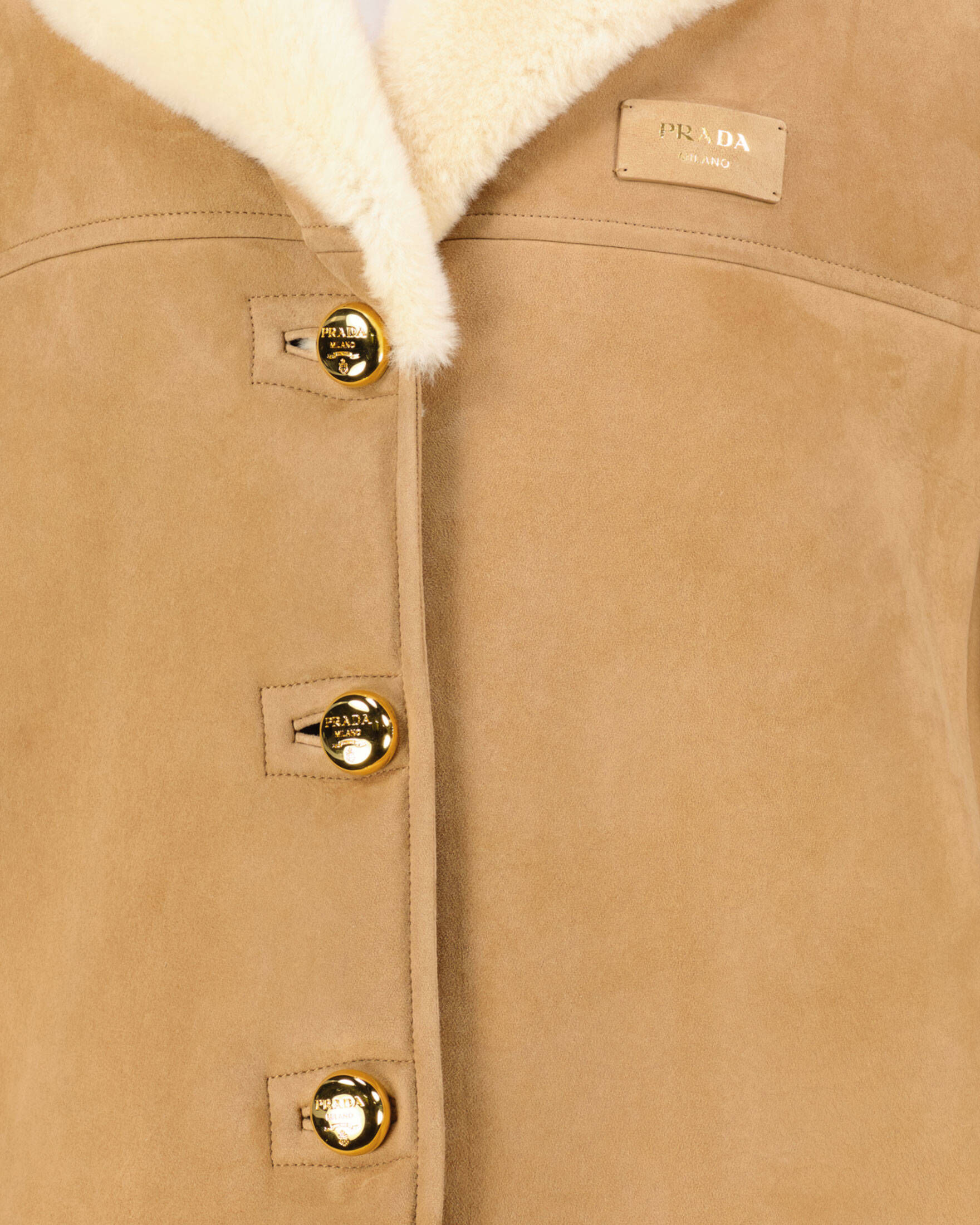 Prada| Damen Ledermantel