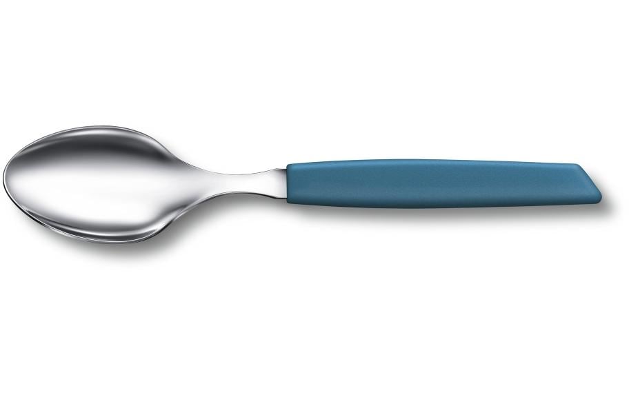 Menülöffel Swiss Modern 1 Stück, BlauEleganter Esslöffel aus rostfreiem Stahl