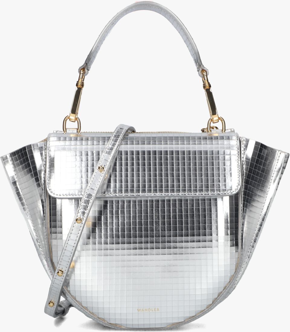 zilveren wandler handtas hortensia bag mini