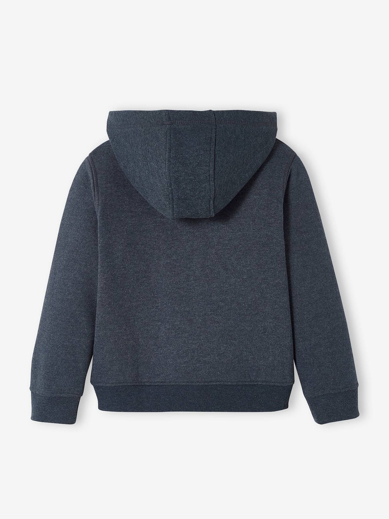 Moletom com zíper Skate, verde pinho infantil