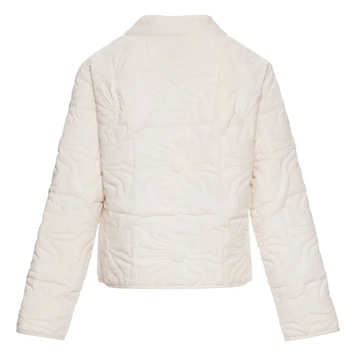 Alma Deia Veste Matelassée en Coton Bio | Blanc cassé