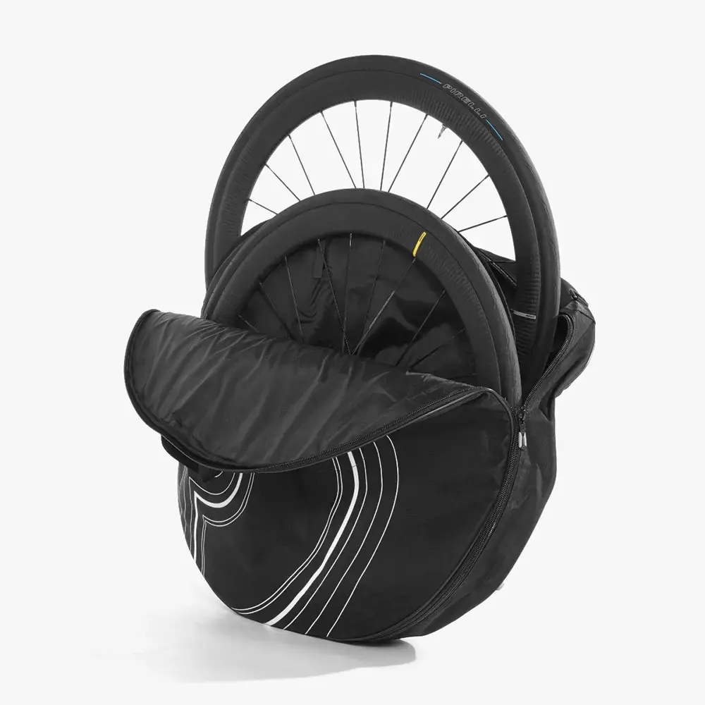 Scicon Padded Double Wieltas Zwart/Wit