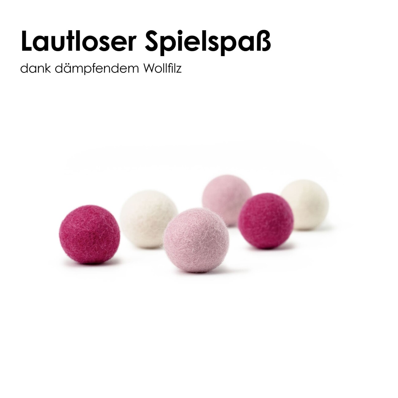 LucyBalu BALLS Katzen Filzbälle - Hello Kitty Edition
