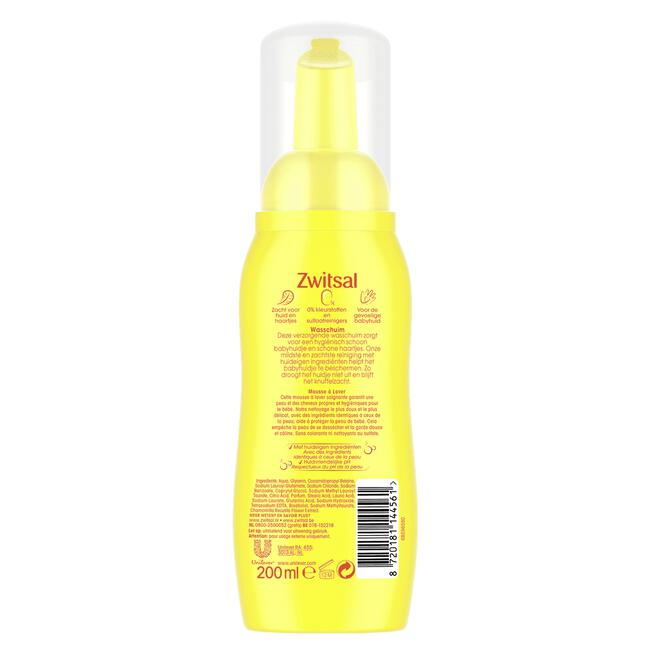 Zwitsal Baby Wasschuim 200 ML