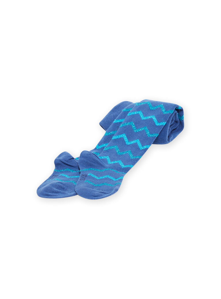 Collant Bleu