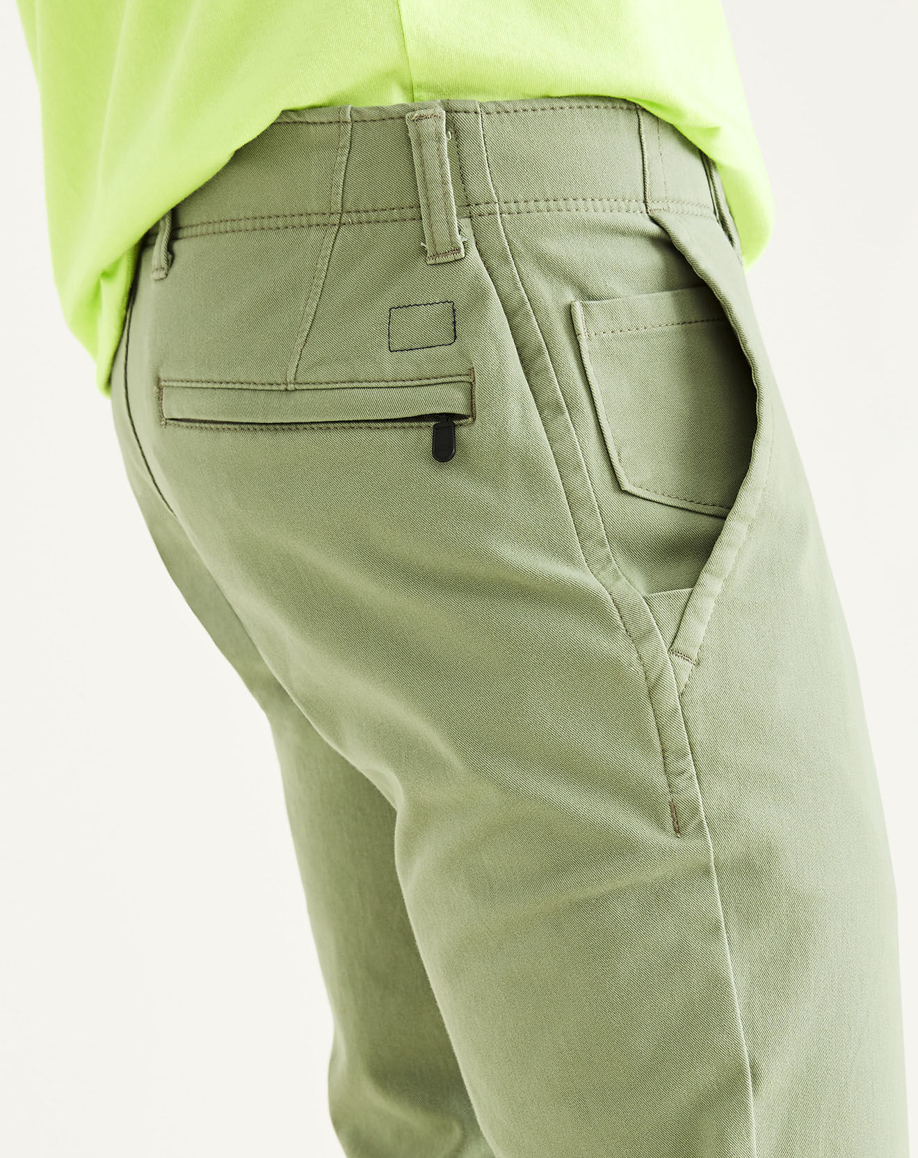 Dockers Pantalon Smart 360 Flex Alpha Skinny kaki clair