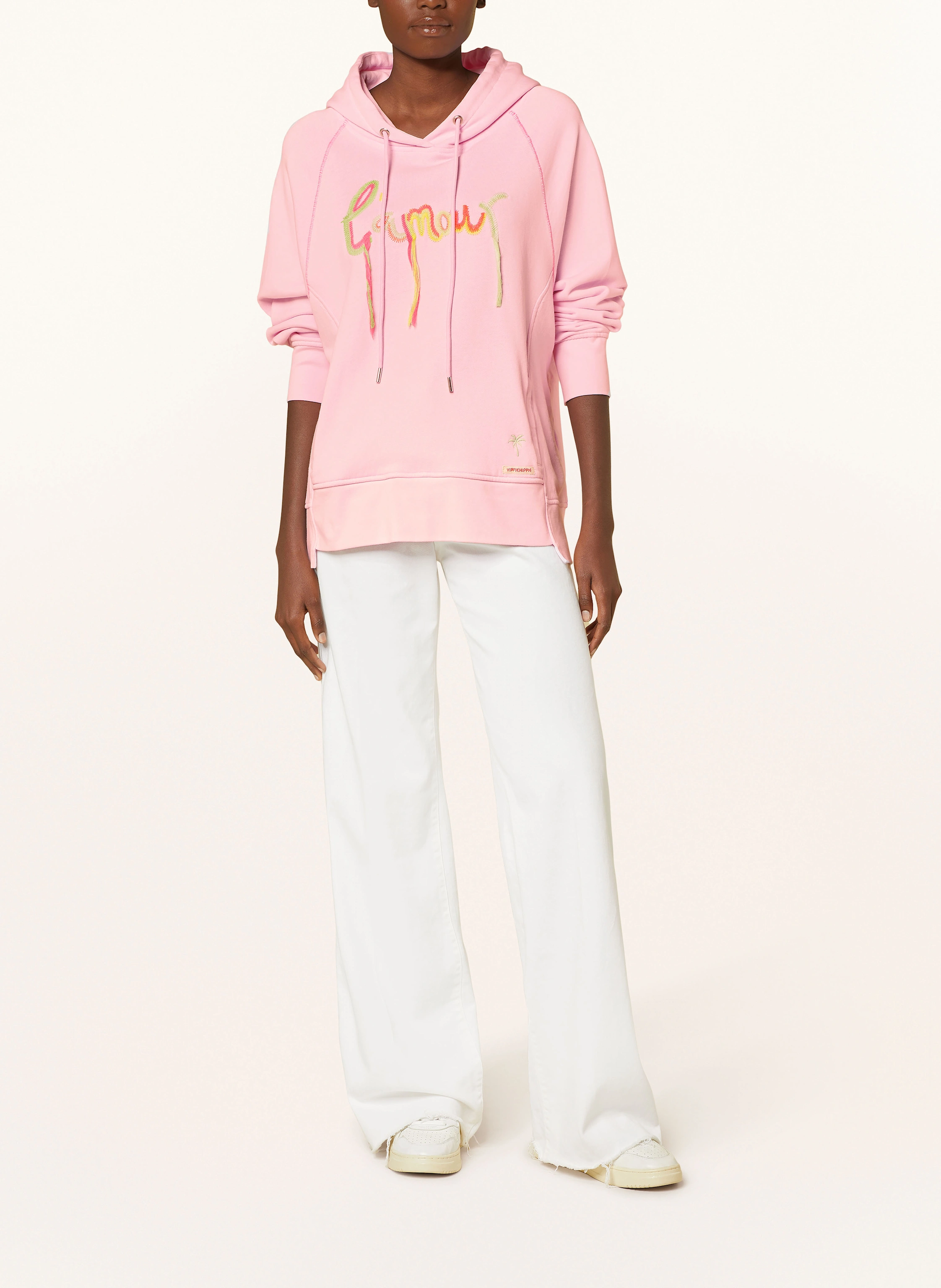 yippie hippie Oversized-Sweatshirt
