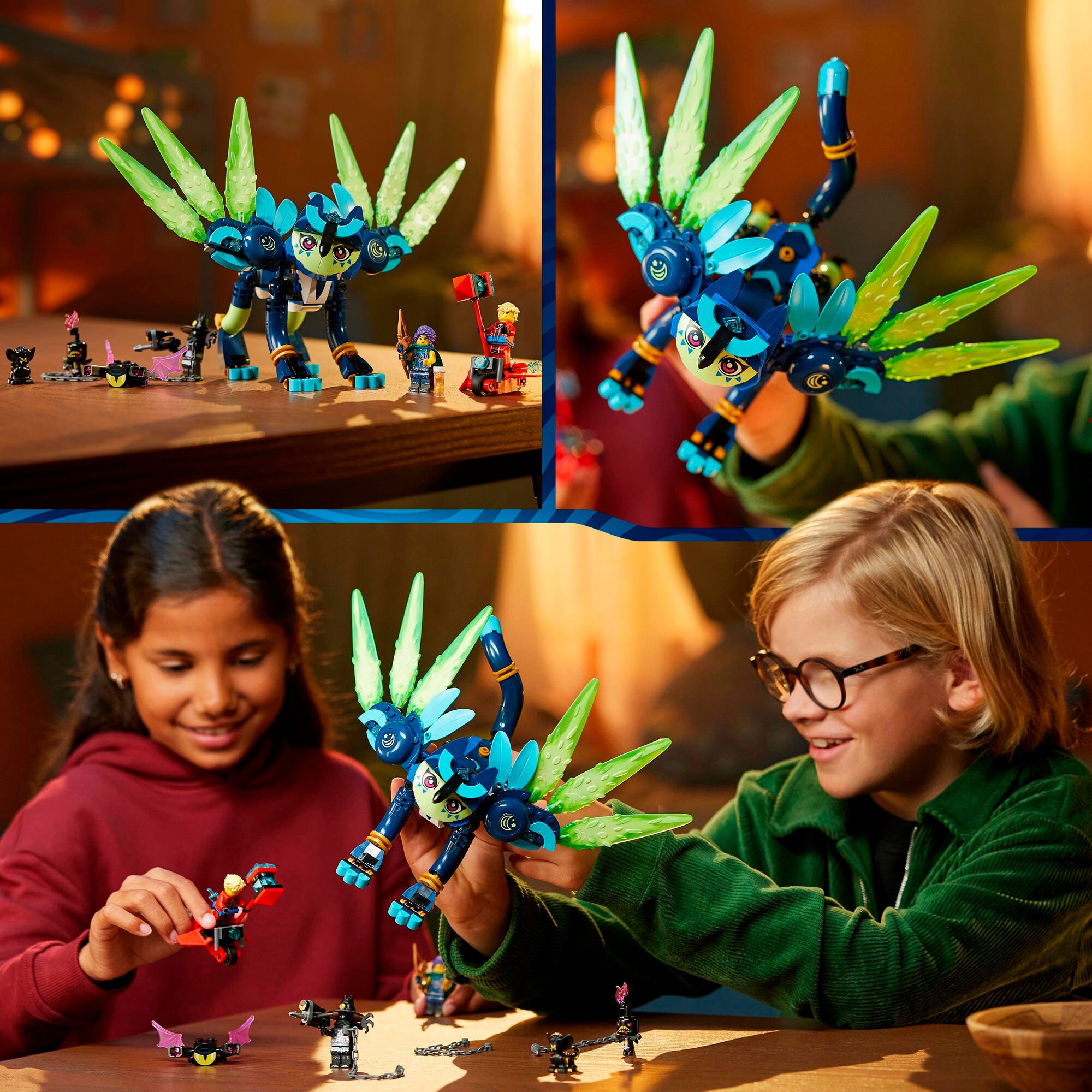 LEGO Konstruktionsspielzeug DREAMZzz Zoey und die Katzeneule Zian
