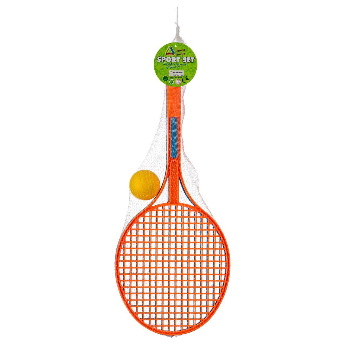 Lot de 2 raquettes de tennis + balle