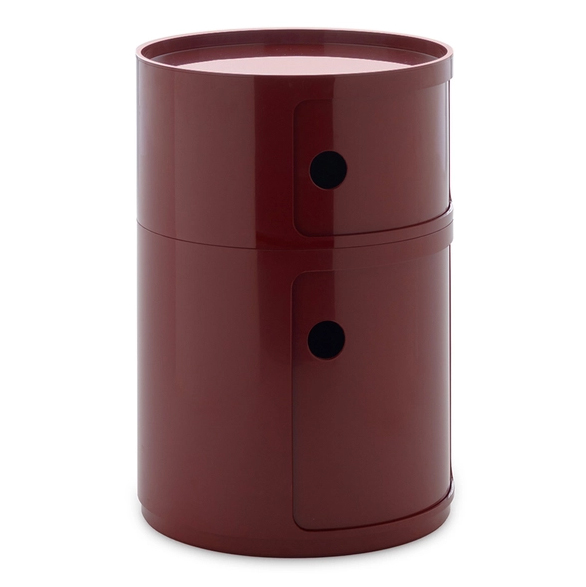 Nachtkastje Componibili New Big burgundy