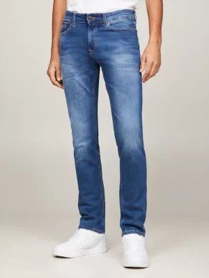 Calça jeans Scanton Slim Fit desbotada
