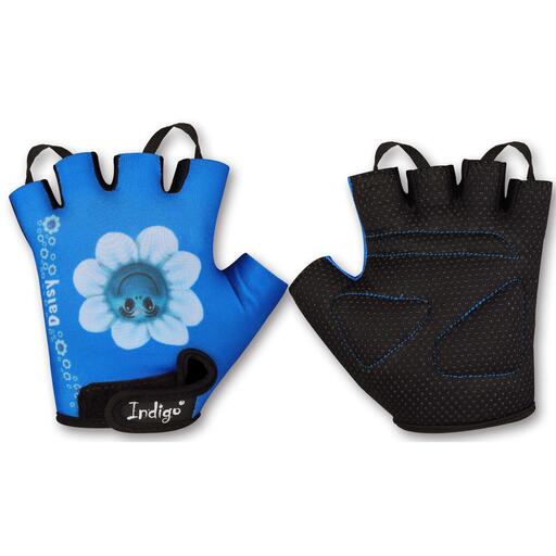 Luvas de ciclismo infantis Camomila Índigo