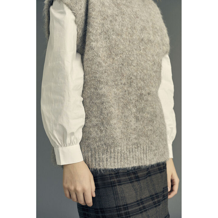 A-VIEW Patrisia knit vest Brown