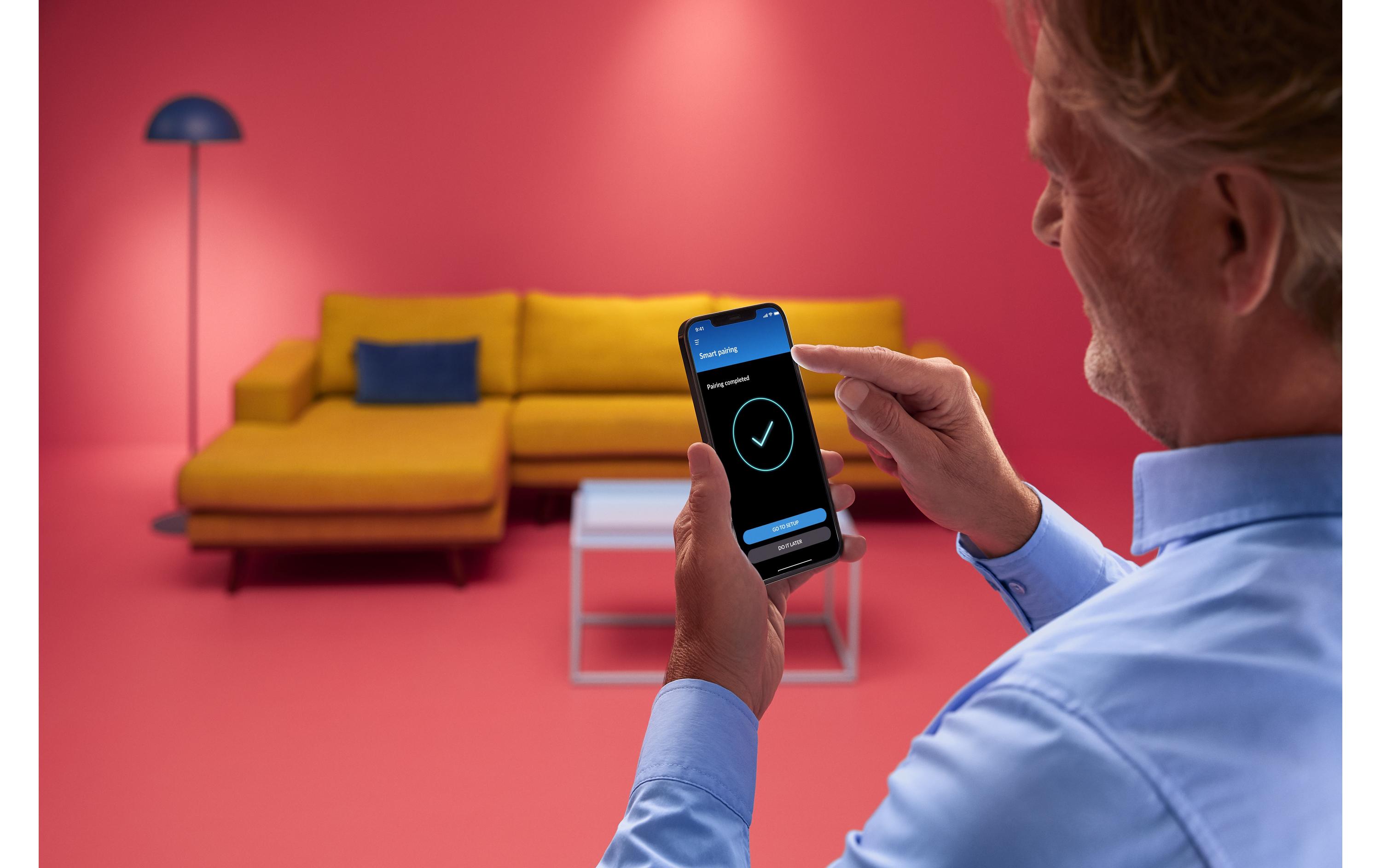 Deckenleuchte SuperSlim, 32 W, 2700 - 6500 K, Weiss<br>LED Deckenleuchte