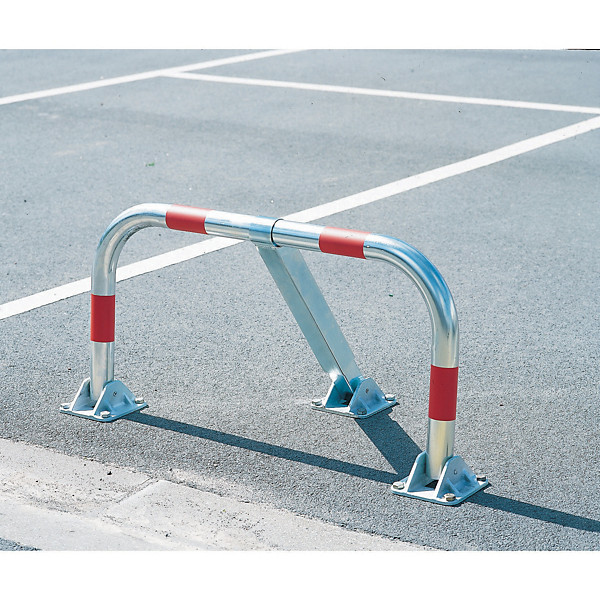 Barrière de parking 3 pieds à clé