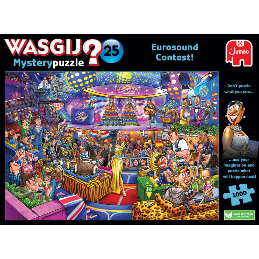 Jumbo Wasgij Mystery 25 Eurosound Contest Puzzel 1000 Stukjes