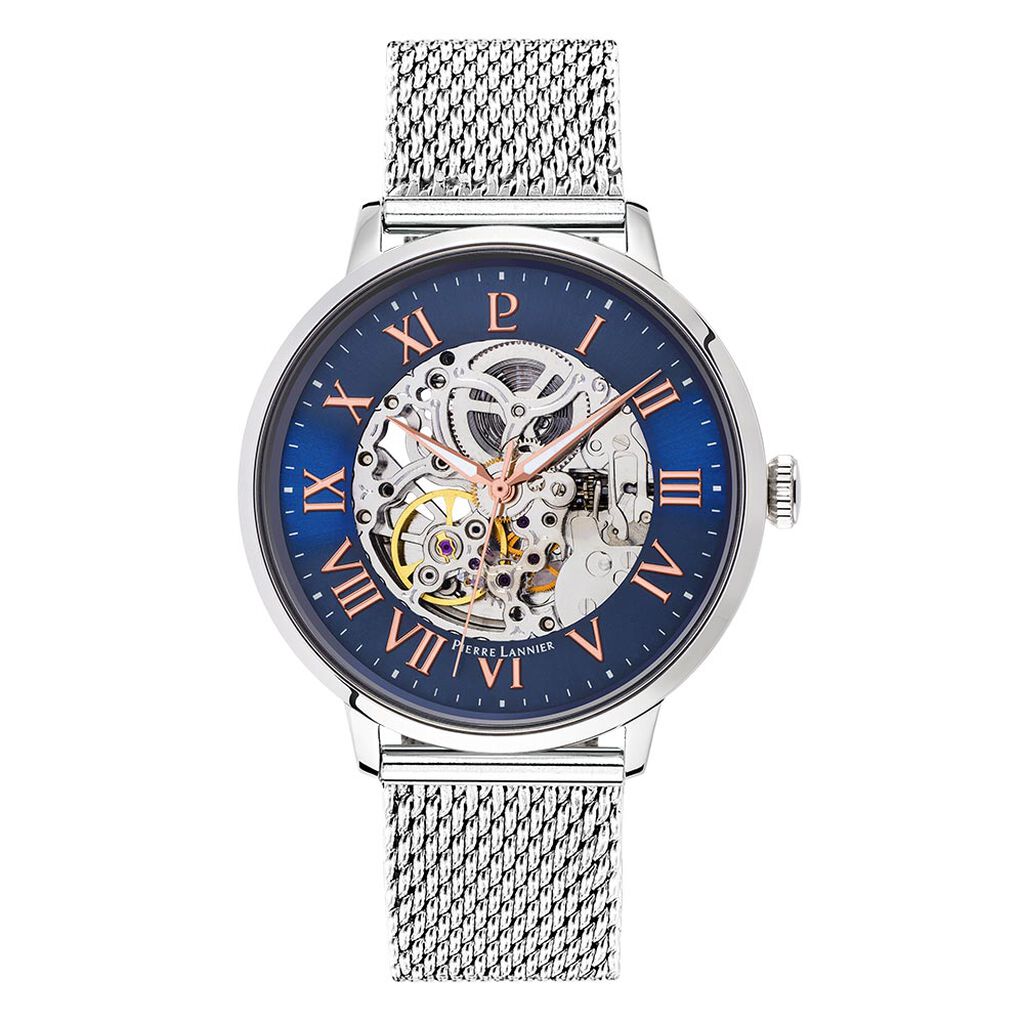 Coffret De Montre Pierre Lannier Automatic Bleu