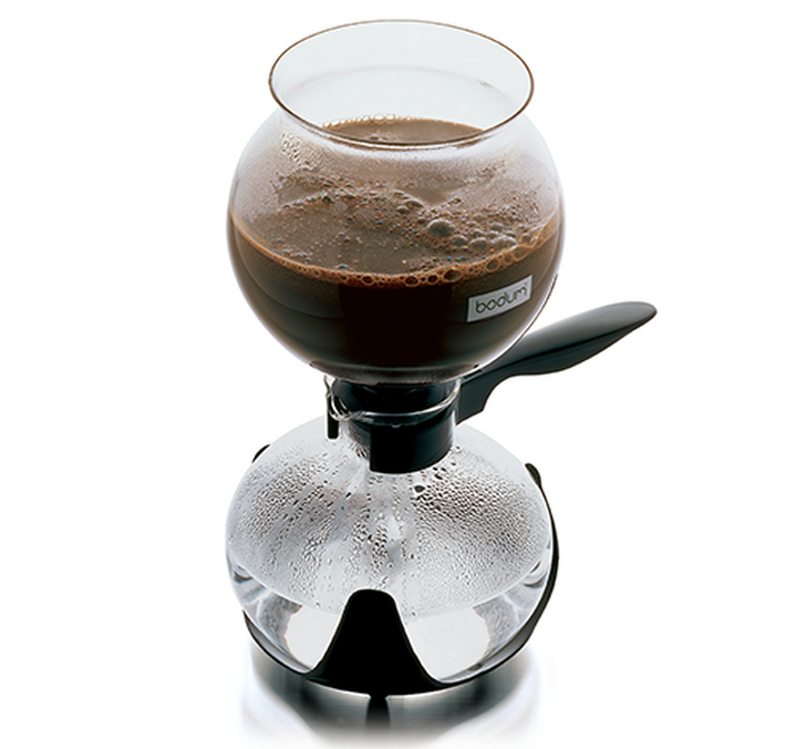 Cafetière à dépression Pebo avec réchaud - 8 tasses - BODUM