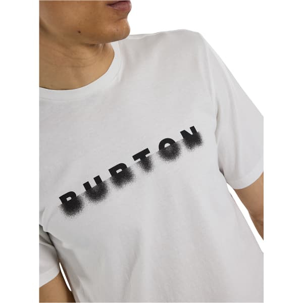 T-shirt BURTON MEN'S COSMIST SHORT SLEEVE T-SHIRT STOUT WHITE
