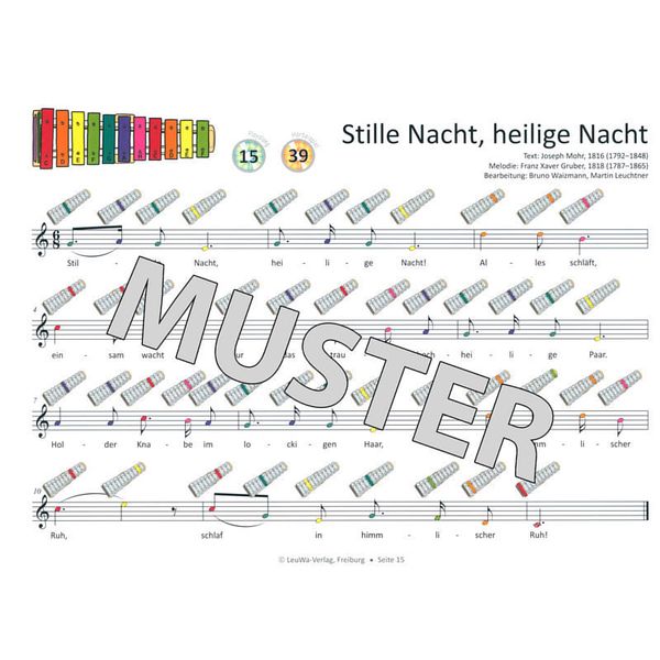 LeuWa-Verlag Weihnachtslieder Sonor BWG