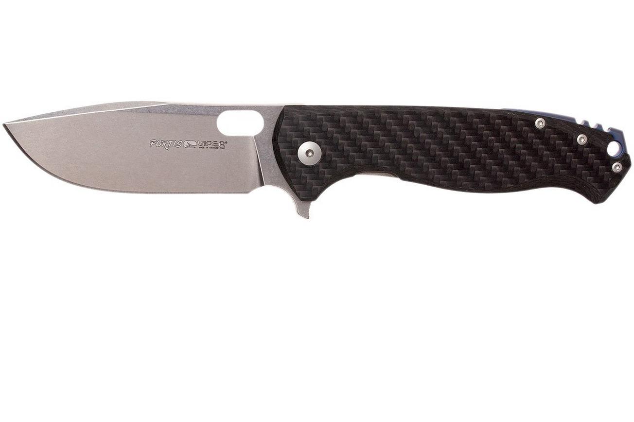 Viper Fortis V5952FC zakmes stonewash, carbon fiber