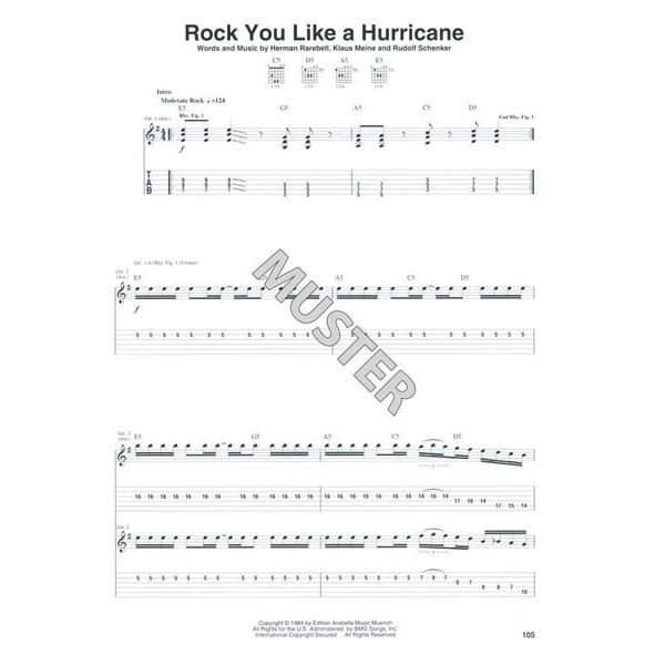 Hal Leonard Best Of Scorpions