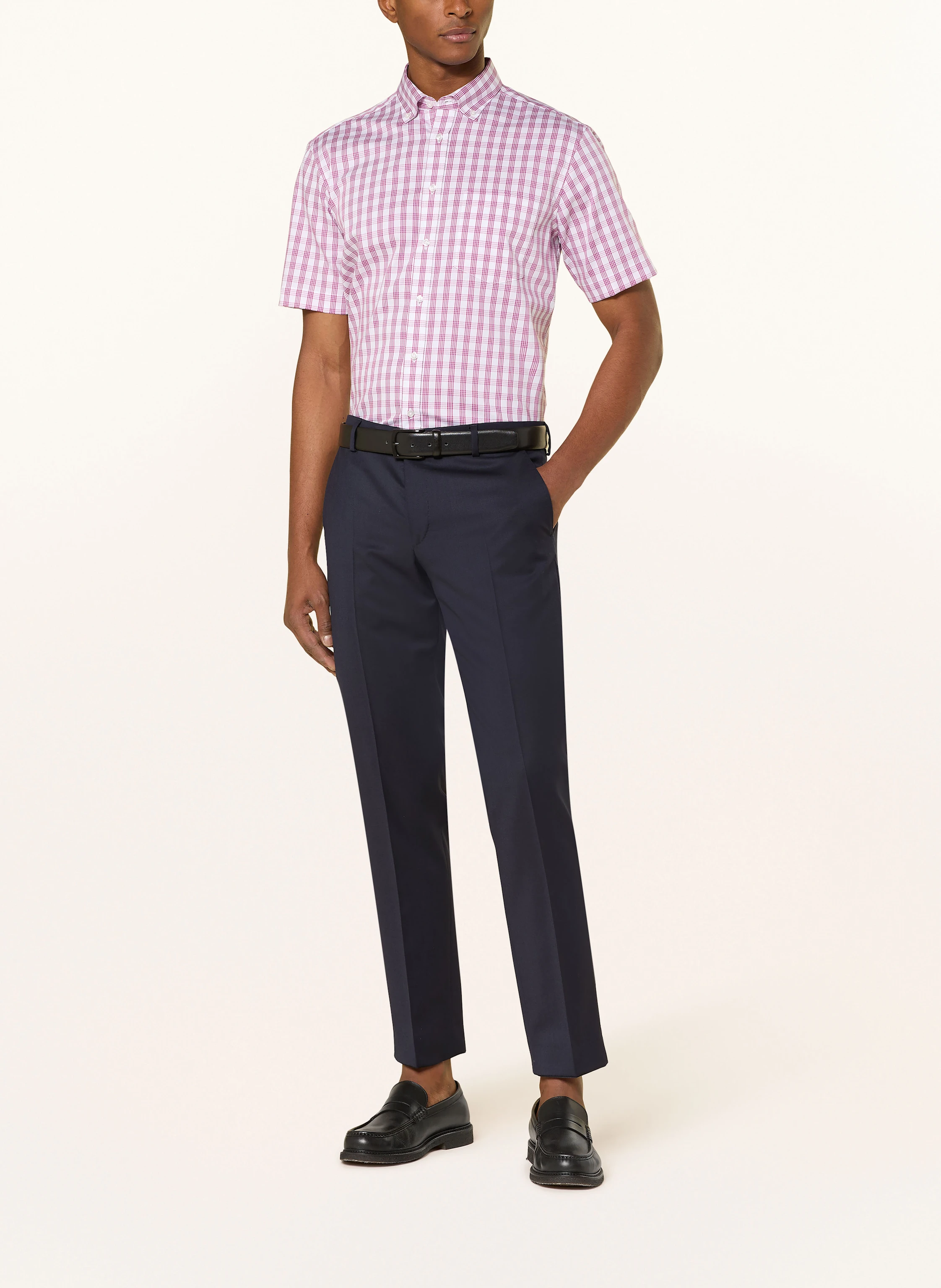 seidensticker Kurzarm-Hemd Regular Fit