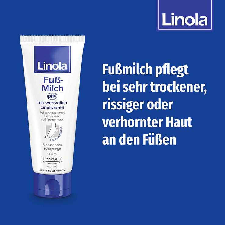 Linola Fuß-Milch, 100 ml