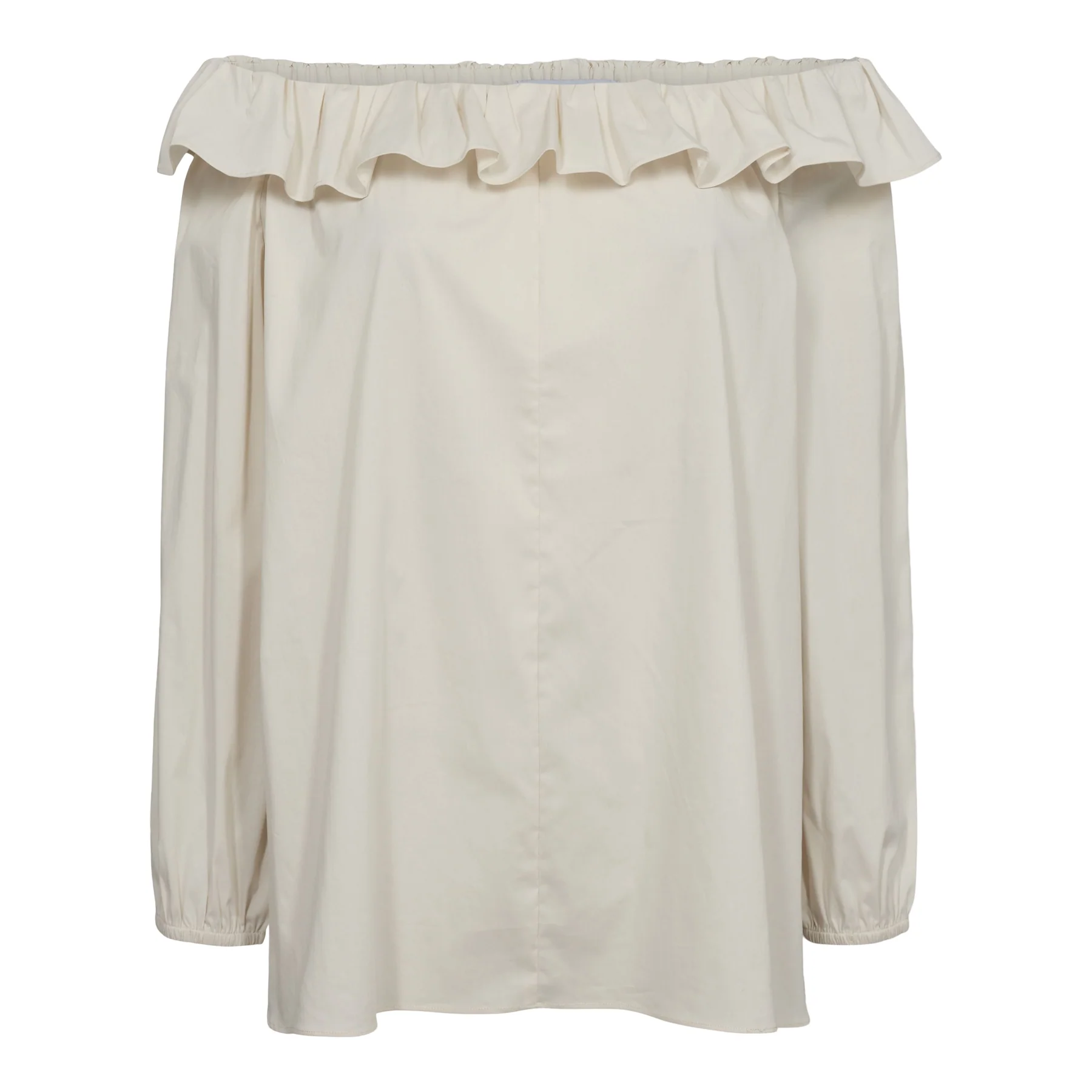 Liberte Ona-Offshoulder-Blouse offwhite