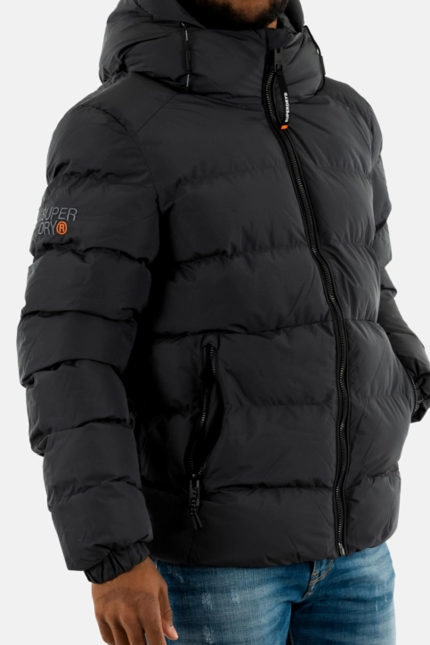 Doudounes superdry hooded sports pij ebony