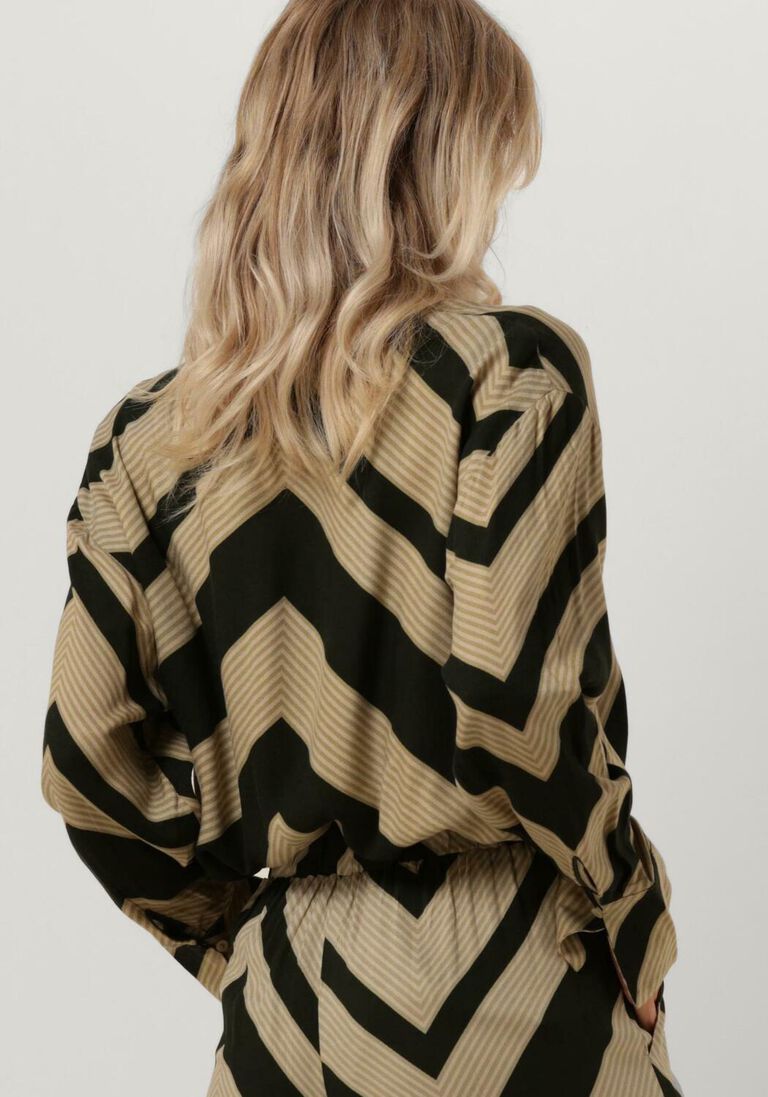 MINUS groene minus blouse jalia long sleeve shirt