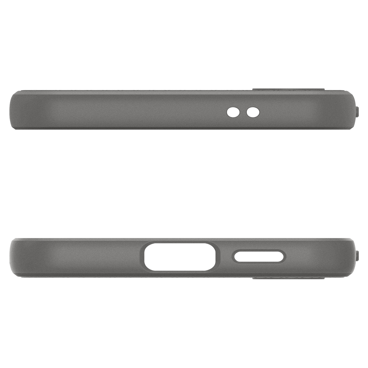 Samsung Galaxy S24 Liquid Air Case Gummi Hülle (ACS07450) - Granite Gray