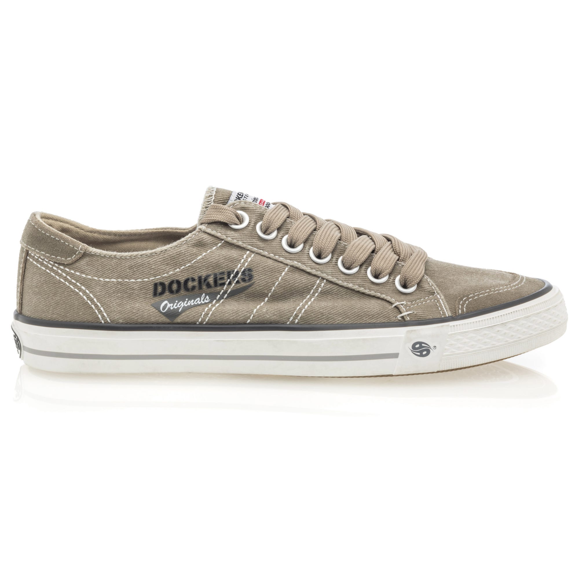 Baskets en toile Homme beige