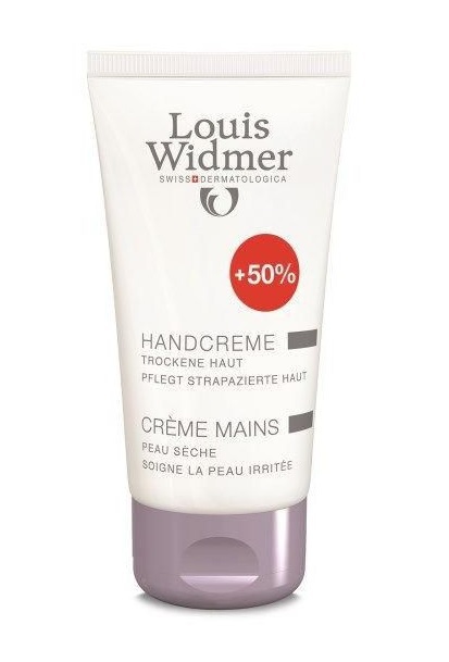 Louis Widmer Handcrème Geparfumeerd +50% Gratis 75ml
