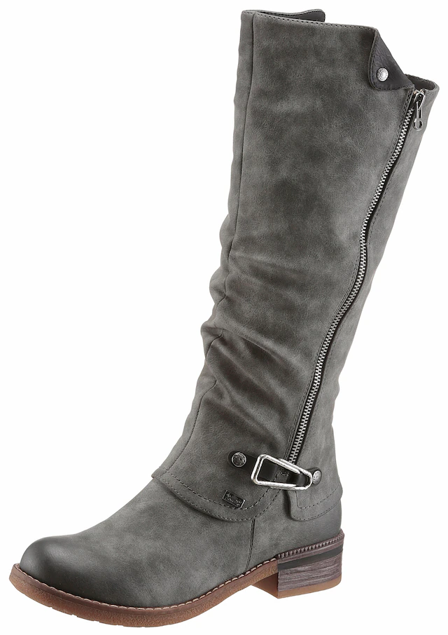 Rieker Winterstiefel  , Langschaftstiefel, Warmfutter, mit Rieker TEX Membran