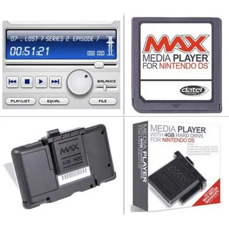 Eaxus DS / DS LITE Media Player 4GB Festplatte DATEL
