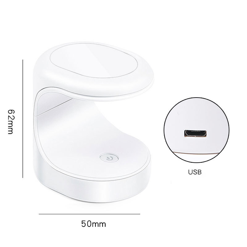 (16W) Mini LED UV Nagellampe Nageltrockner Lichthärtungsgerät - Weiss
